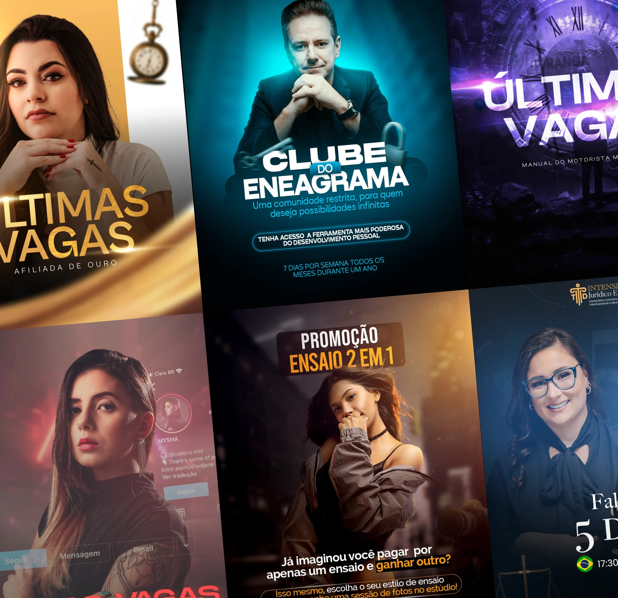 Design para Redes Sociais e Lançamentos